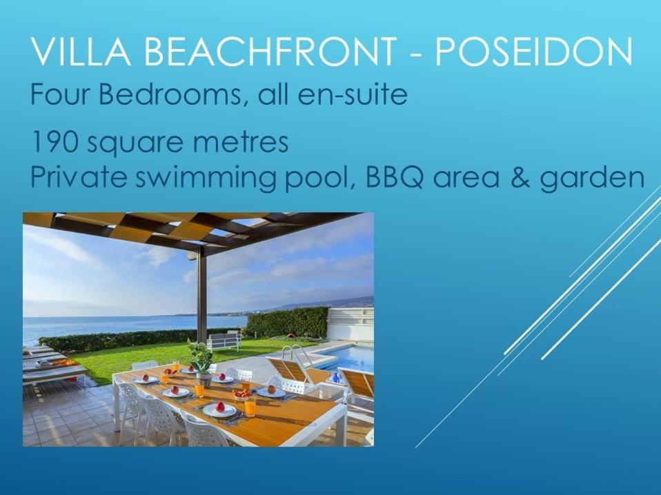 Blue Coral Beach Villas Three Exclusive Villas - Poseidon - Nautilus - Oceanos - And - Baby Coral Bungalow Bahía de Coral Exterior foto