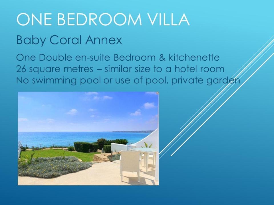 Blue Coral Beach Villas Three Exclusive Villas - Poseidon - Nautilus - Oceanos - And - Baby Coral Bungalow Bahía de Coral Exterior foto