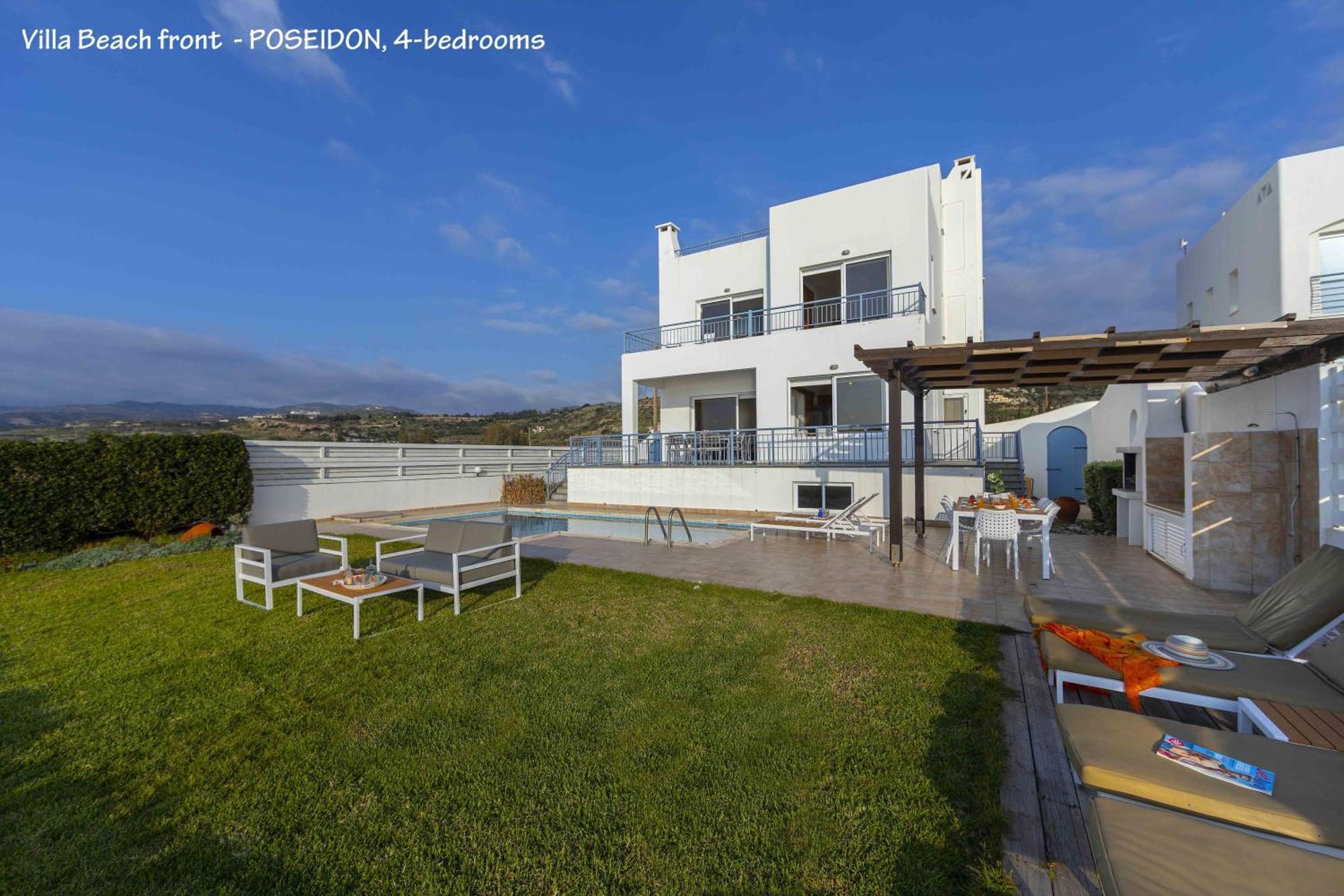 Blue Coral Beach Villas Three Exclusive Villas - Poseidon - Nautilus - Oceanos - And - Baby Coral Bungalow Bahía de Coral Exterior foto